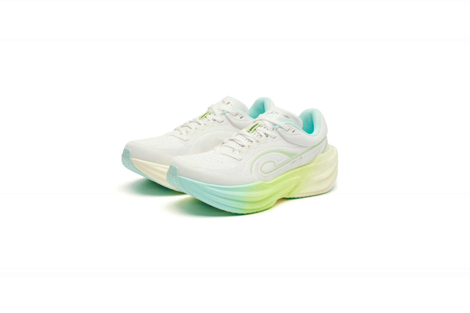 LEILI 1.0 — Pure White · New Leaf Green